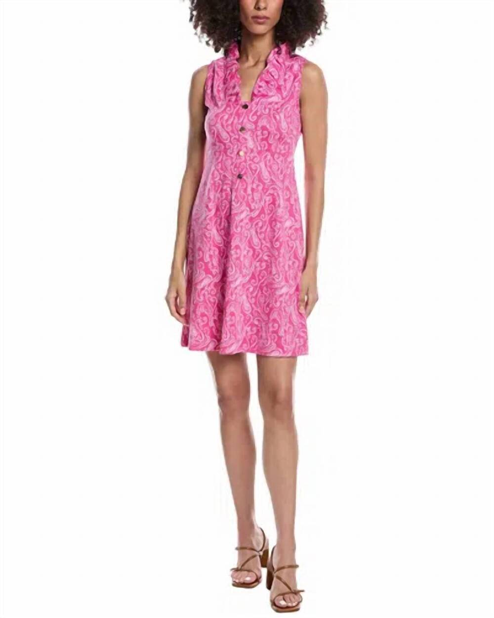 NEW TYLER BOE women's sleeveless mini dress in pink